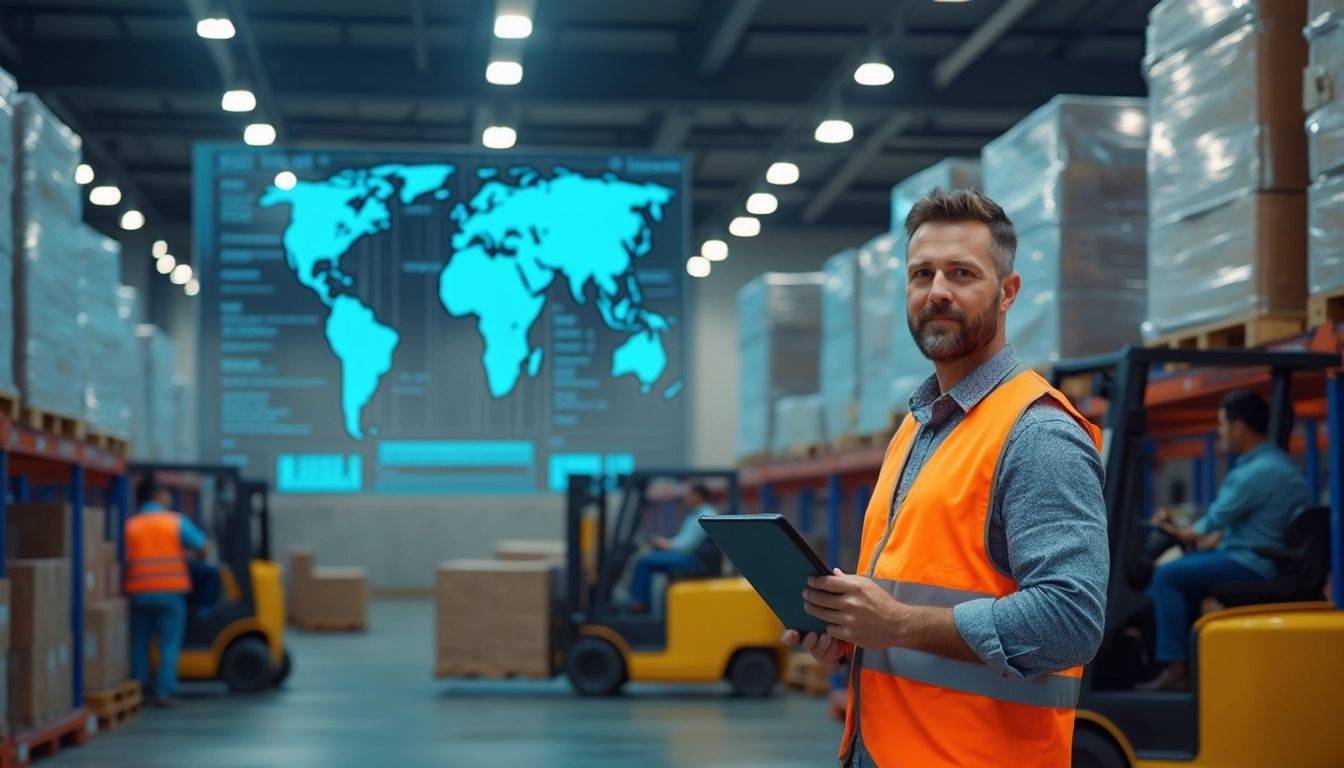 Freight Agent in warehouse