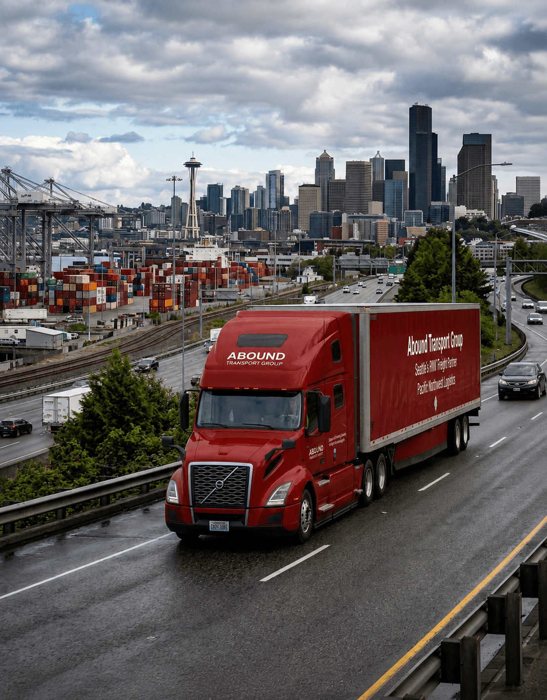 Abound Transport Group Truck in Seattle