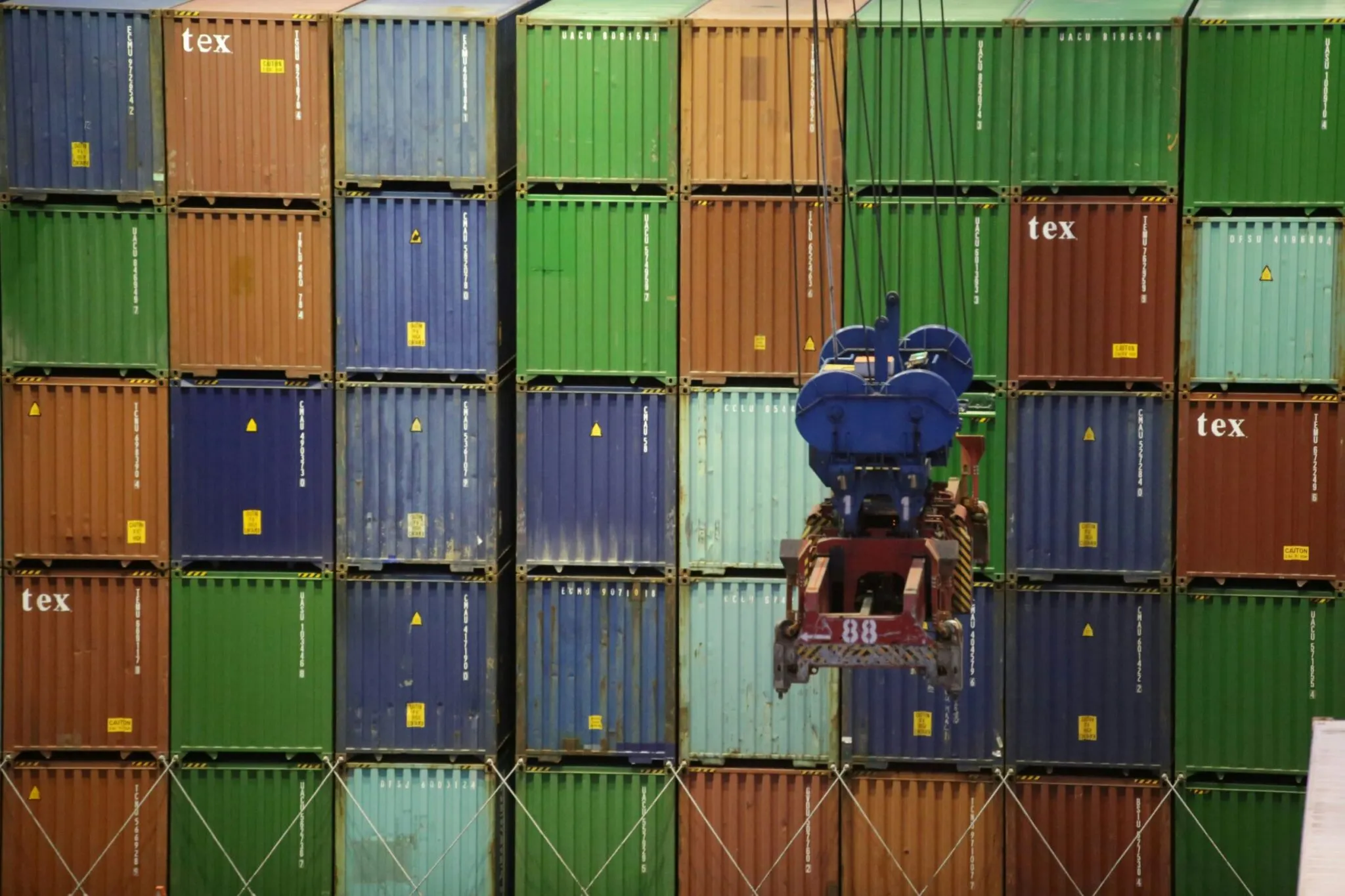 Loaded Container